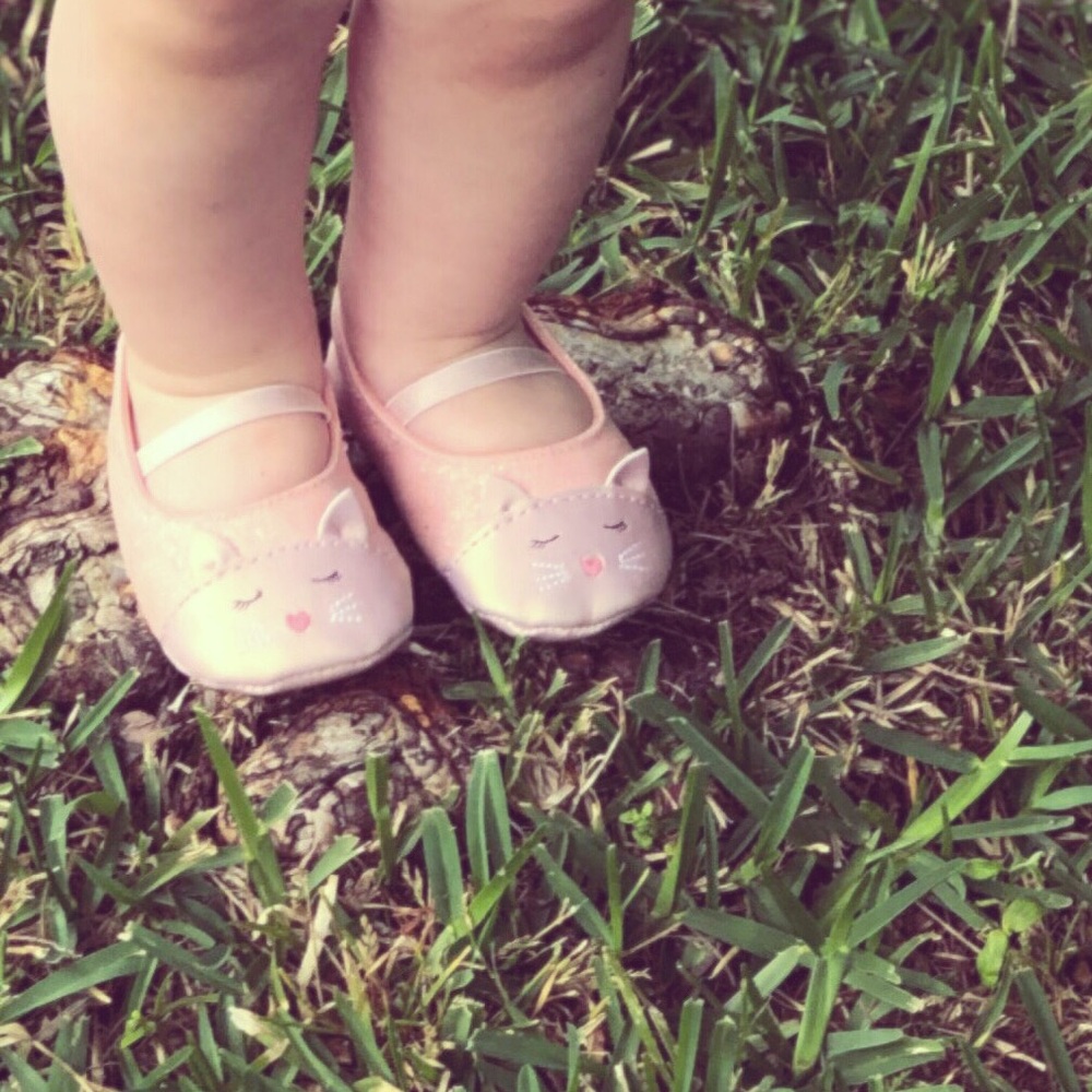 Oshkosh B’Gosh Espadrilles and Pink Cat Flats - Picture 4 of 7